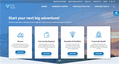 Desktop Screenshot of cqnurse.com.au